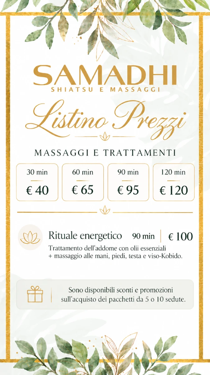 listino prezzi